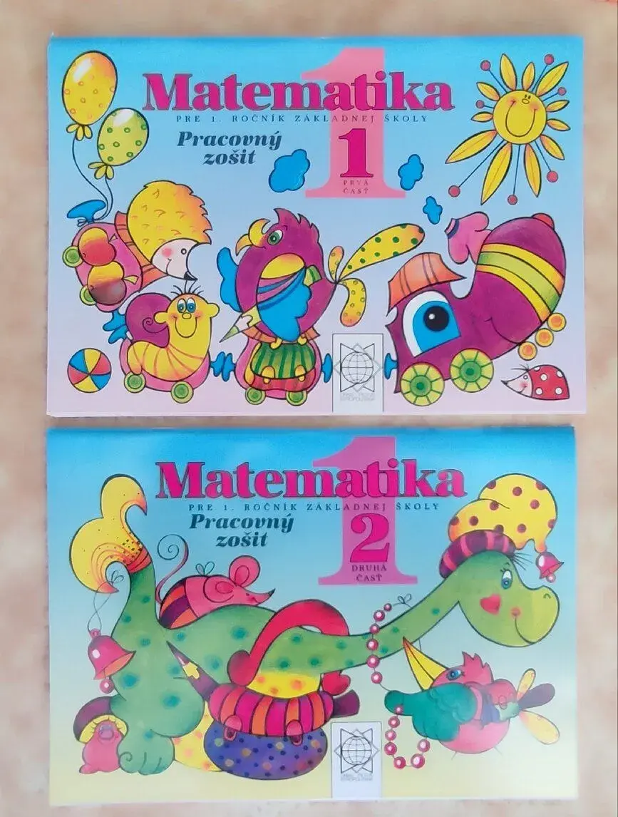 Staré pracovné zošity Matematika 1.- 3. ročník