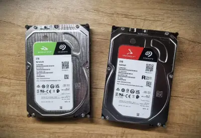 2TB HDD Seagate IronWolf a BarraCuda - 100% stav