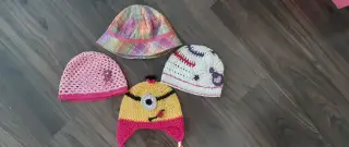 Háčkované čiapky-hand made