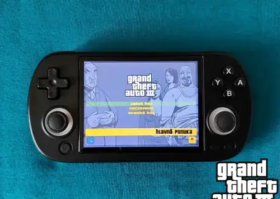Nová konzola Anbernic RG40XX H WiFi Black ▬ Super SONY PSP