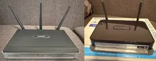 ADSL+ router, switch, WiFi DLINK, Netgear