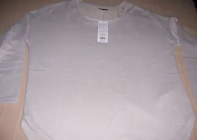 Dámsky bledý pulover M/L