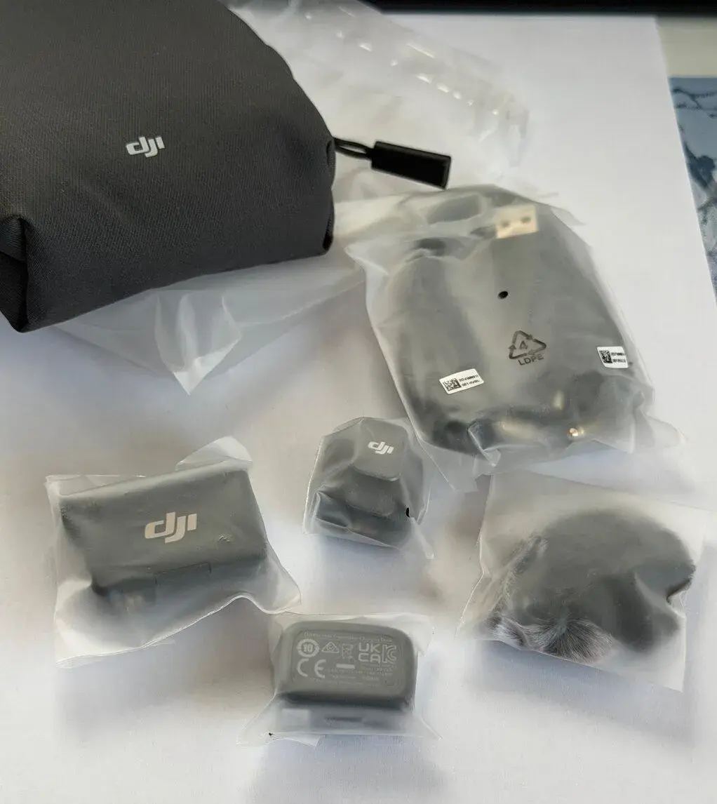 DJI Mic Mini – bezdrôtový mikrofón s príslušenstvom