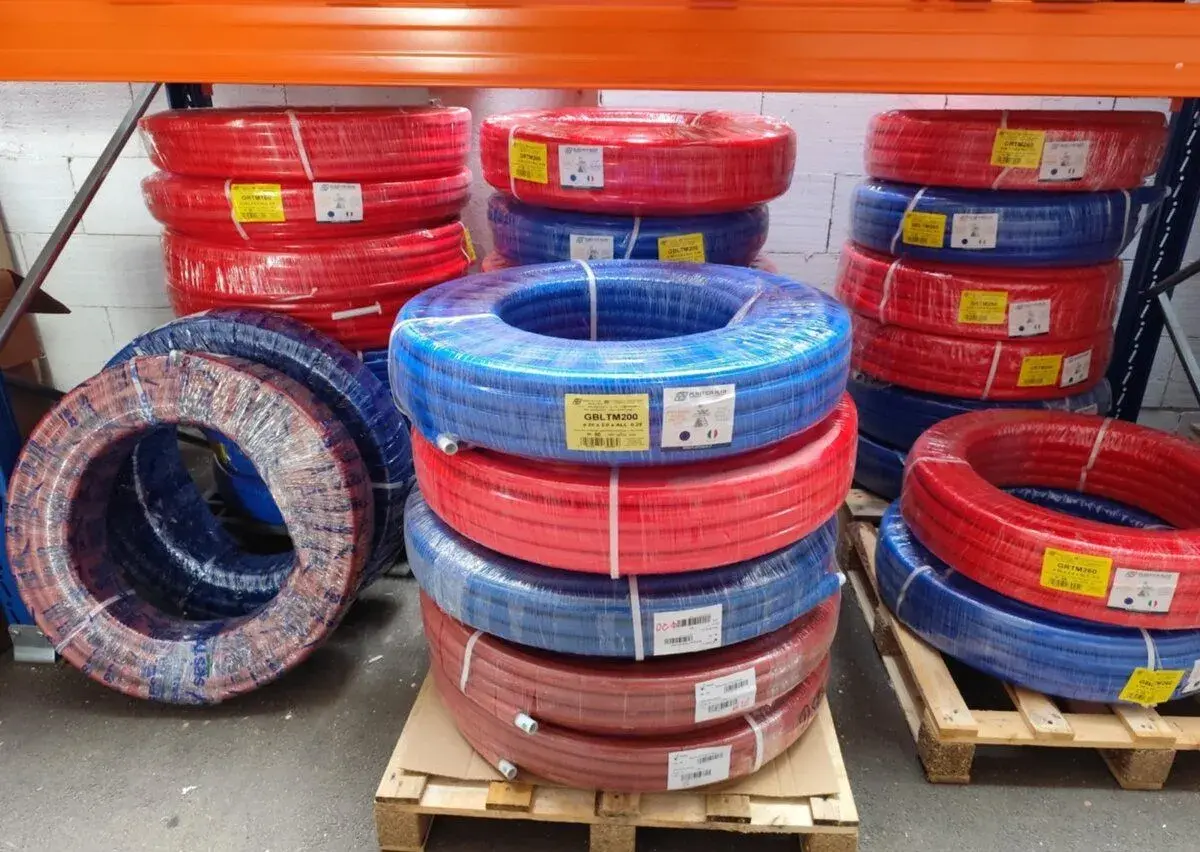 Izolovaná PEX/AL/PEX, PERT AL PERT rúra 16x2mm izolácia 6mm