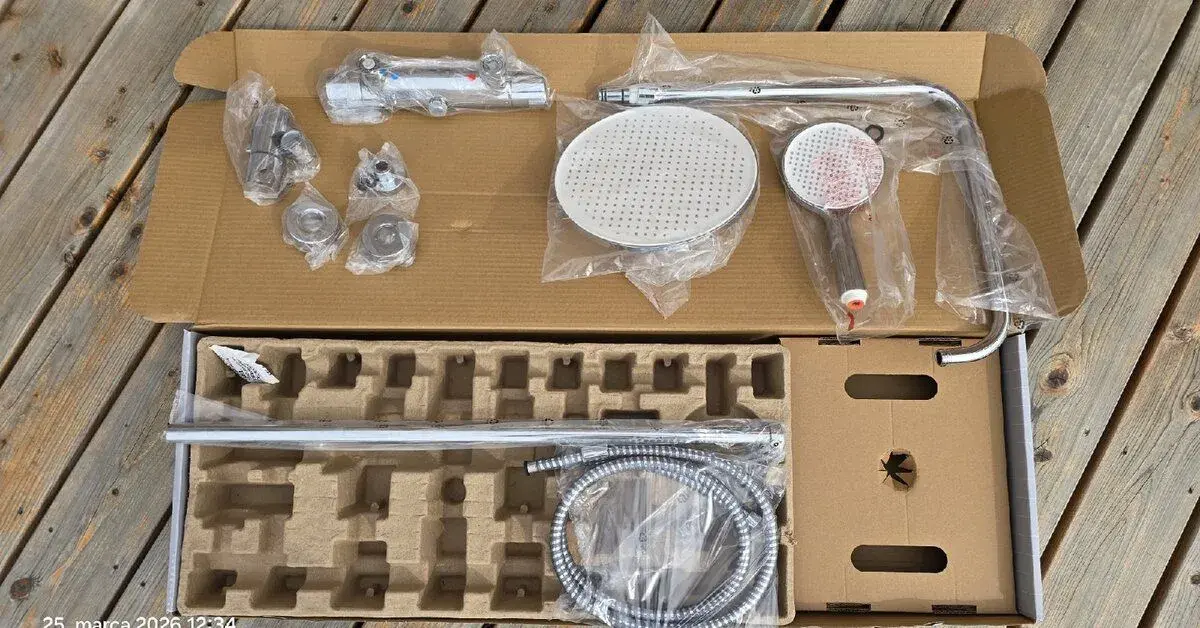 Novy termostaticky sprchovy system SAT (SATSSTKE)
