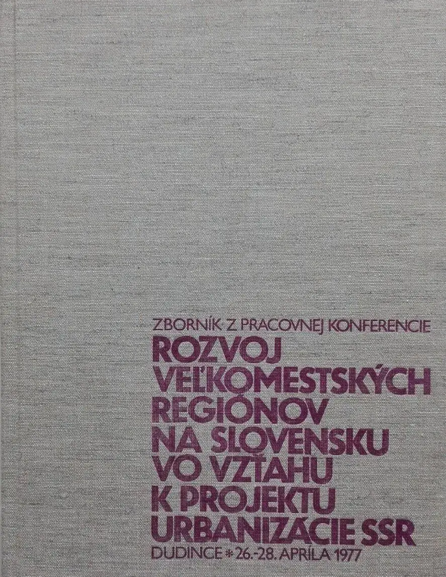 Rozvoj veľkomestských regiónov na slovensku vo vzťahu k pro