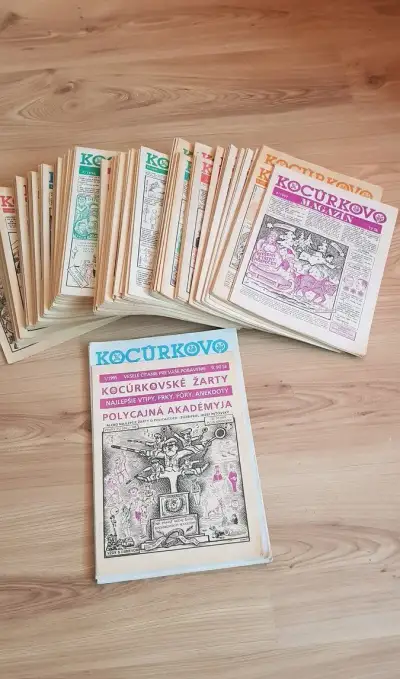 Humoristické časopisy KOCÚRKOVO