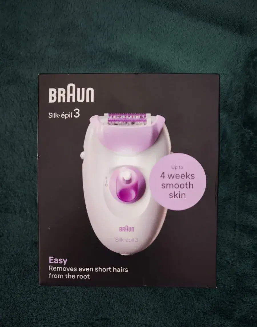 Čisto nový epilátor Braun Silk épil 3 SE3-000 - Zabalené