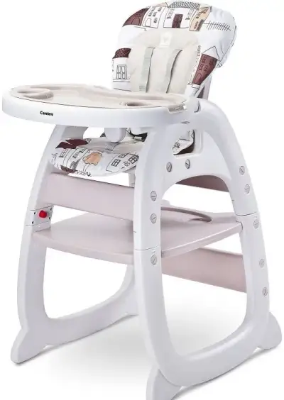 Jedálenská stolička 2v1 CARETERO HOMME BEIGE
