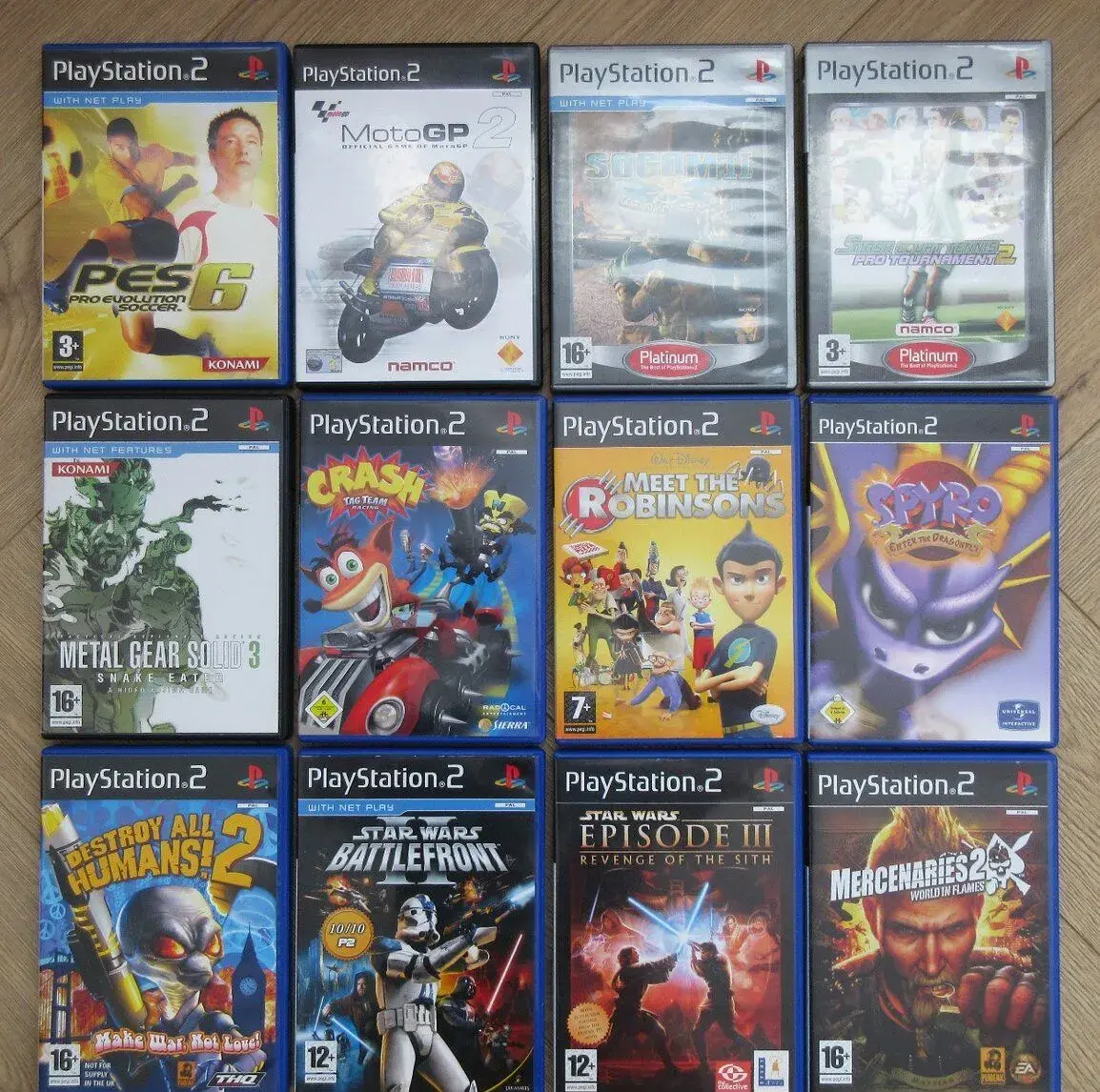 hry na Sony PlayStation 2