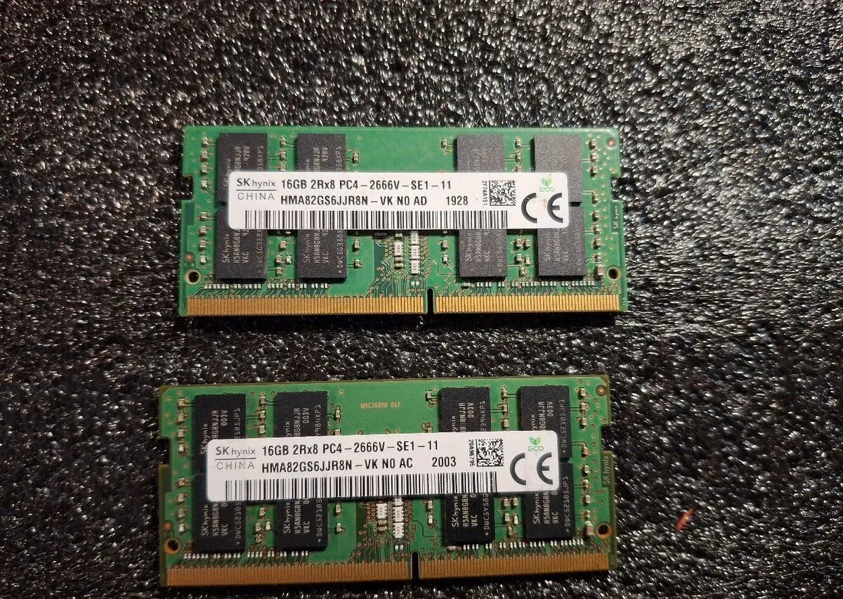 16GB ddr4 notebook / SO dimm SKHynix