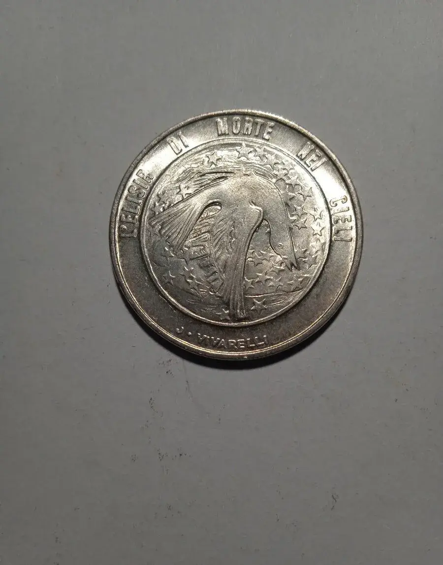 500 Lír 1977 San Maríno - Ekológia - striebro
