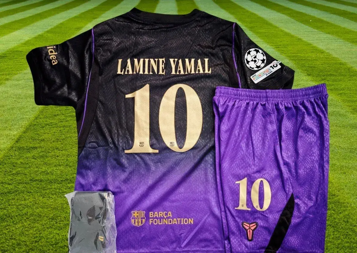 Yamal FC Barcelona 26/27 black-gold Liga majstrov