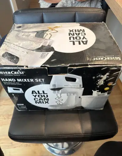 silvercrest hand mixer set(nový)