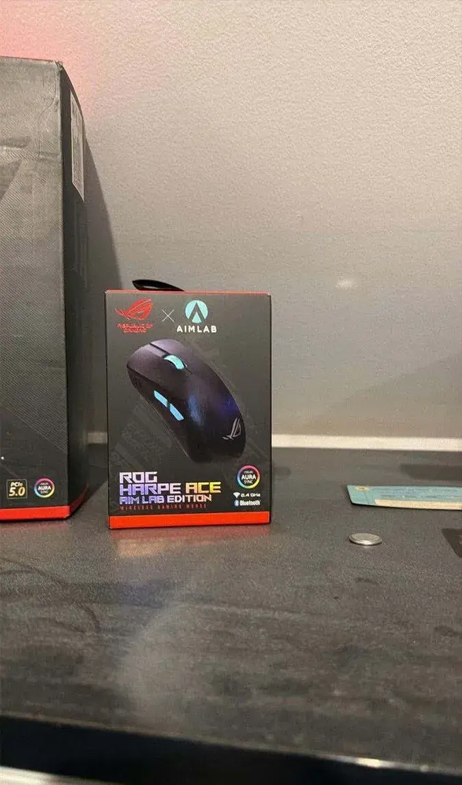 Špičková herná myš ASUS ROG Harpe Ace Aim Lab Edition