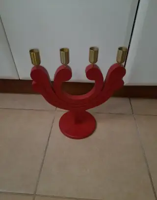 Ikea svietnik - drevo