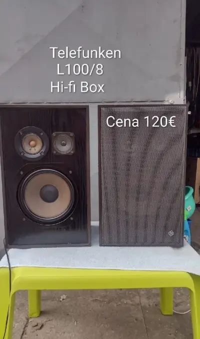 Hifi reproduktory Telefunken.