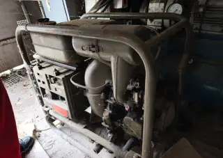 vojenská elektrocentrála benzínová