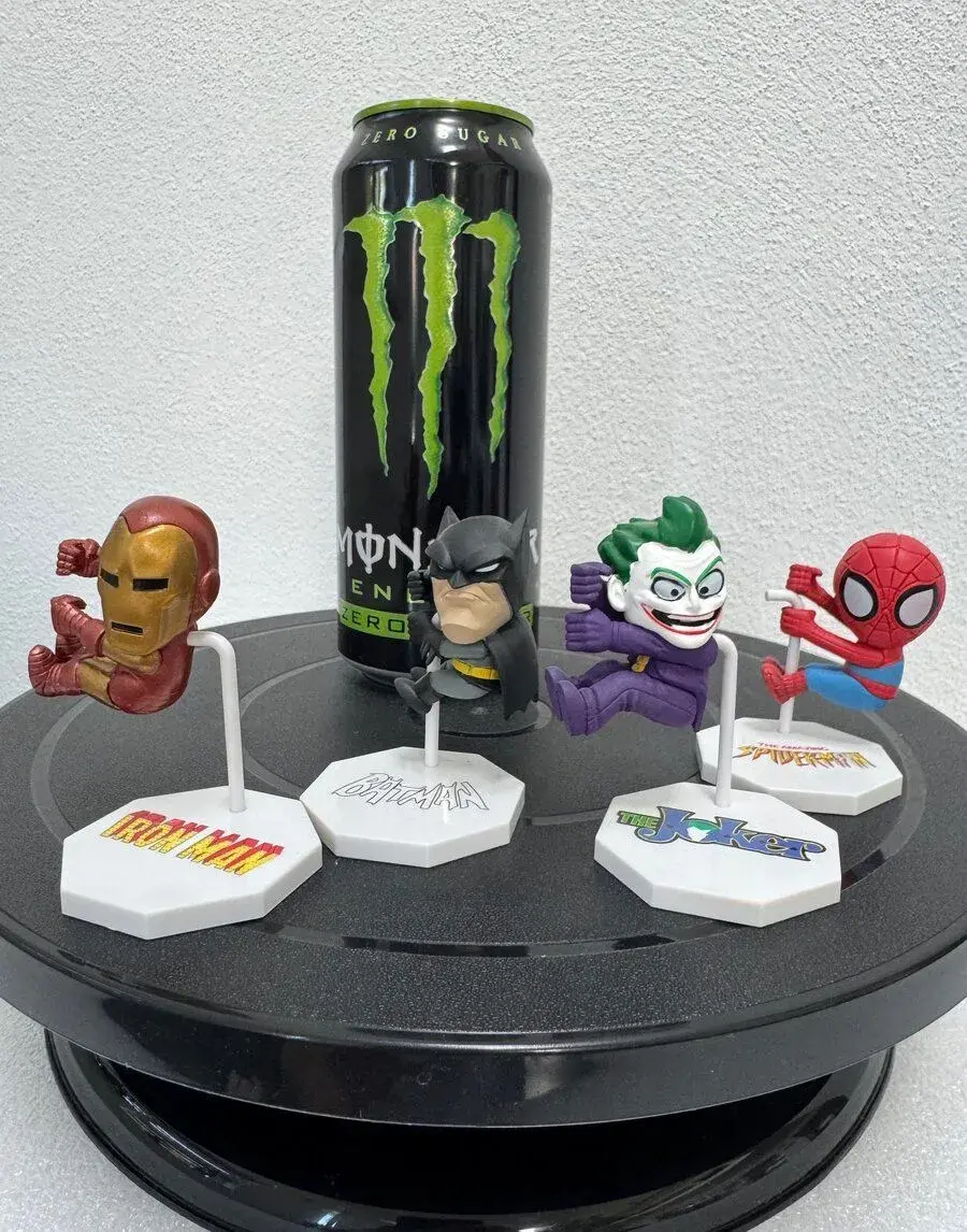 Mini figurky Batman Ironman Joker Spiderman 4ks