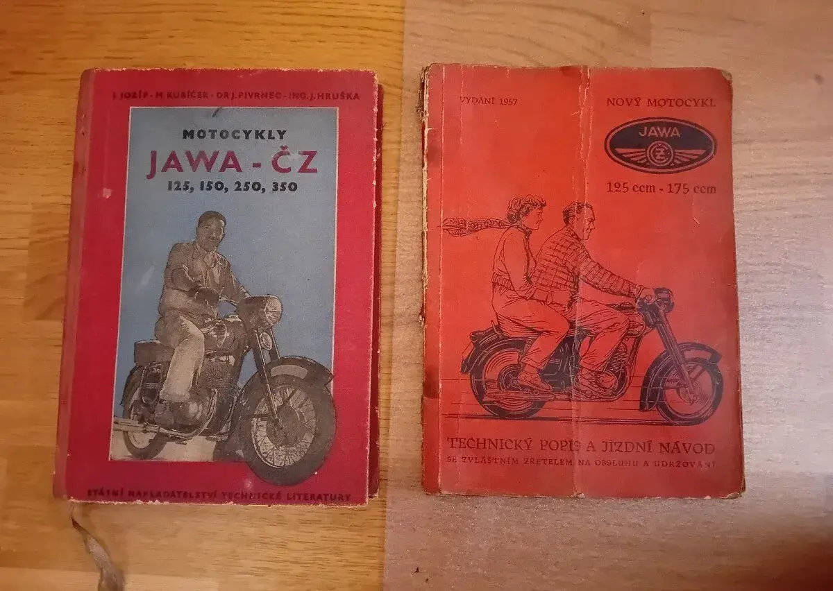Motocykly JAWA ČZ 125, 150, 250,350