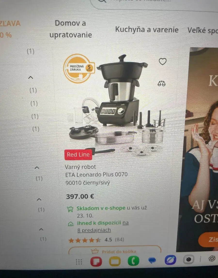 Varny robot ETA Leonardo
