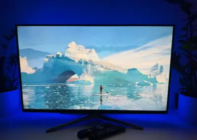 Samsung Smart TV 40” + Xiaomi TV Box + LED podsvietenie