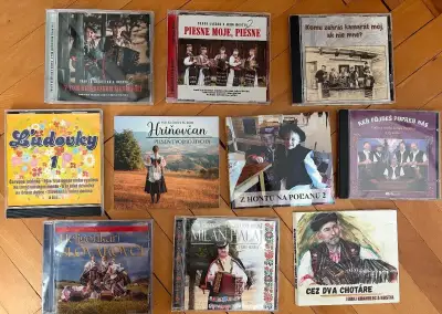 Ľudovky CD, Hrinovske, Detvianske…
