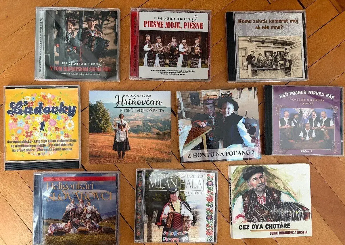 Ľudovky CD, Hrinovske, Detvianske…