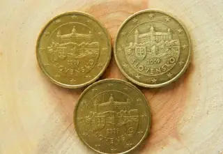 3ks Slovenských 10centoviek s vlajočkou