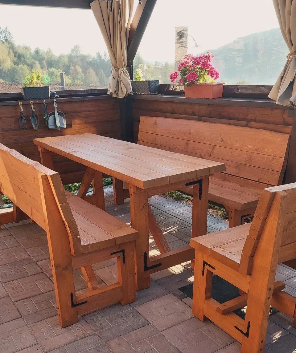 Záhradné sedenie / Pivný set