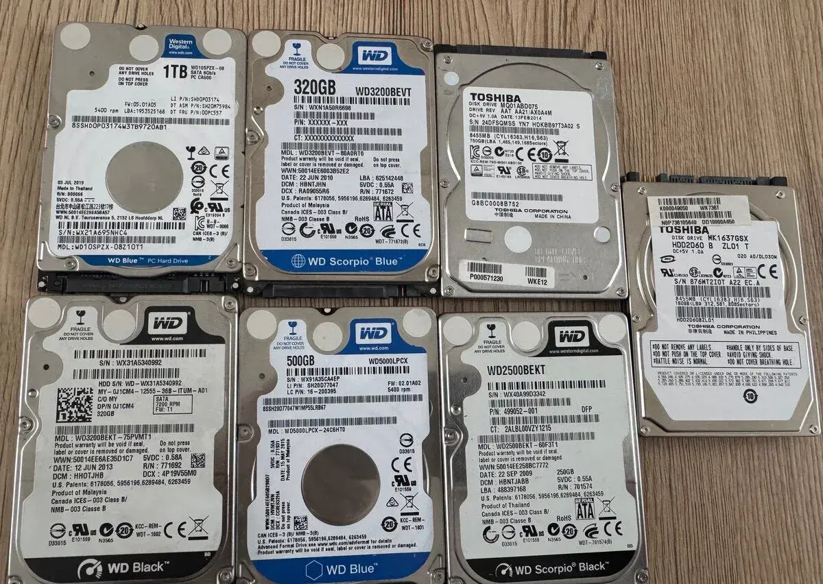 2,5 hdd do notebooku
