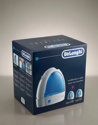 Zvlhčovač vzduchu DeLonghi (teplá para) – stav ako nový