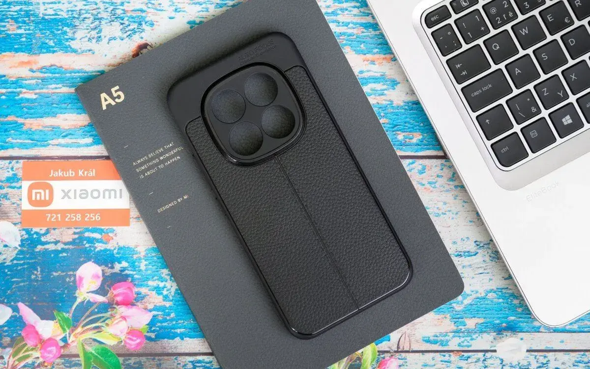Puzdro s koženkovým vzorom pre Xiaomi / Redmi / Poco