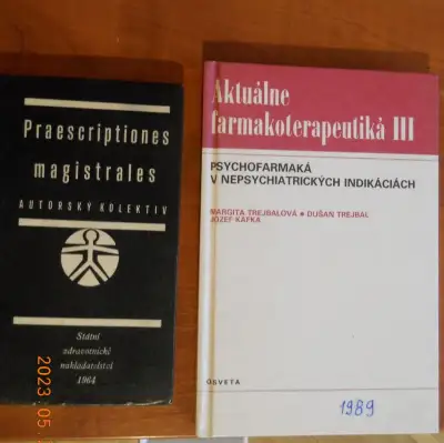 Staré farmaceutické príručky