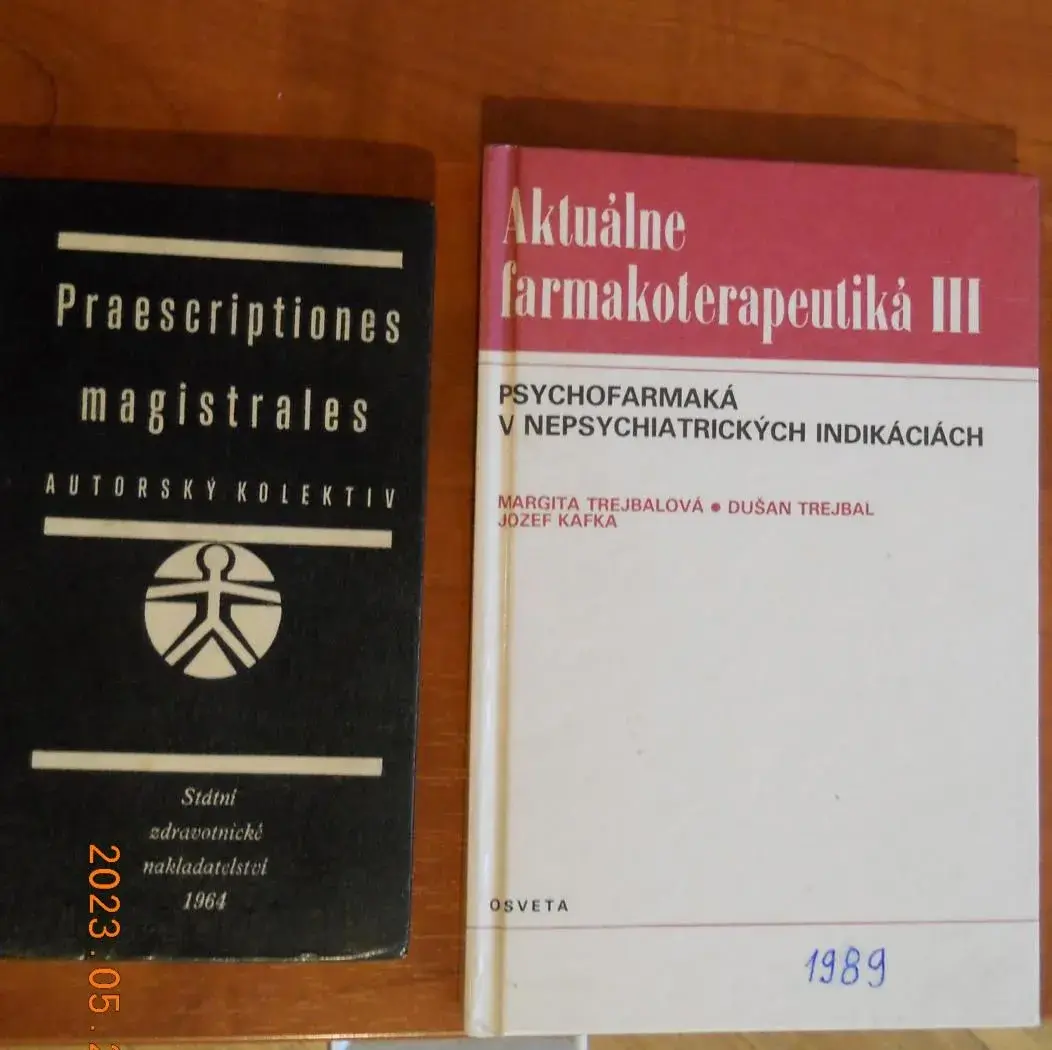Staré farmaceutické príručky