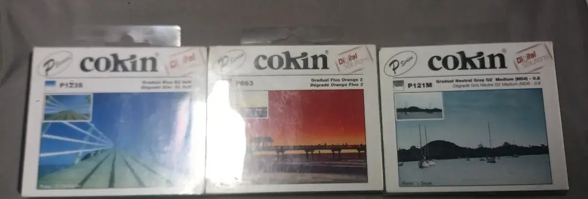 Set Cokin prechodových filtrov s adaptérom