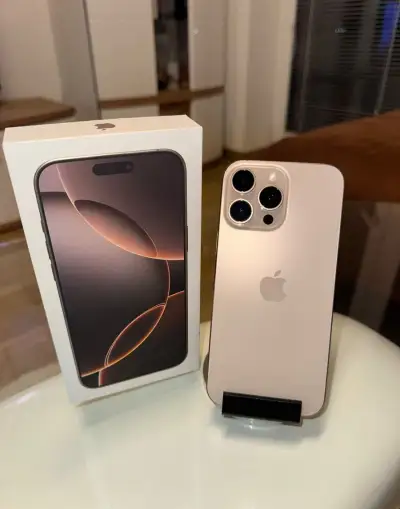 iPhone 16 Pro Max 256 GB – Desert Titanium | STAV