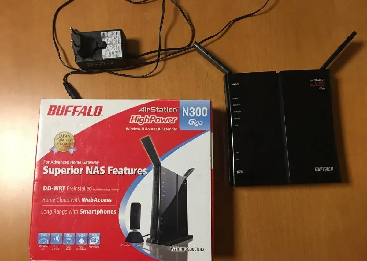 BUFFALO N300 Wireless Router