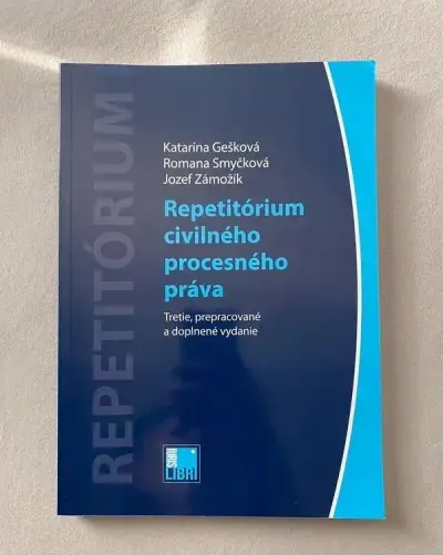 Repetitórium civilného práva procesného tretie vydanie