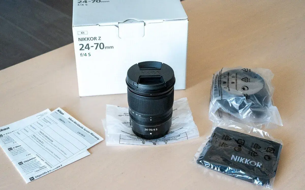 Nikon NIKKOR Z 24–70 mm f/4 S – skvelý stav