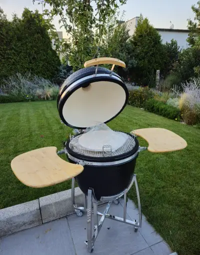 Keramický kamado gril 23,5" (60cm) čierny