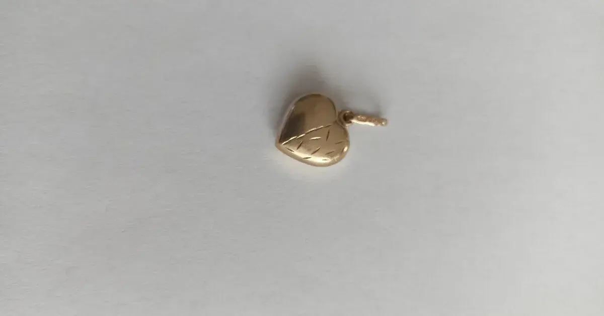 Zlatý prívesok 14kt (585) Srdiečko – 0,95g