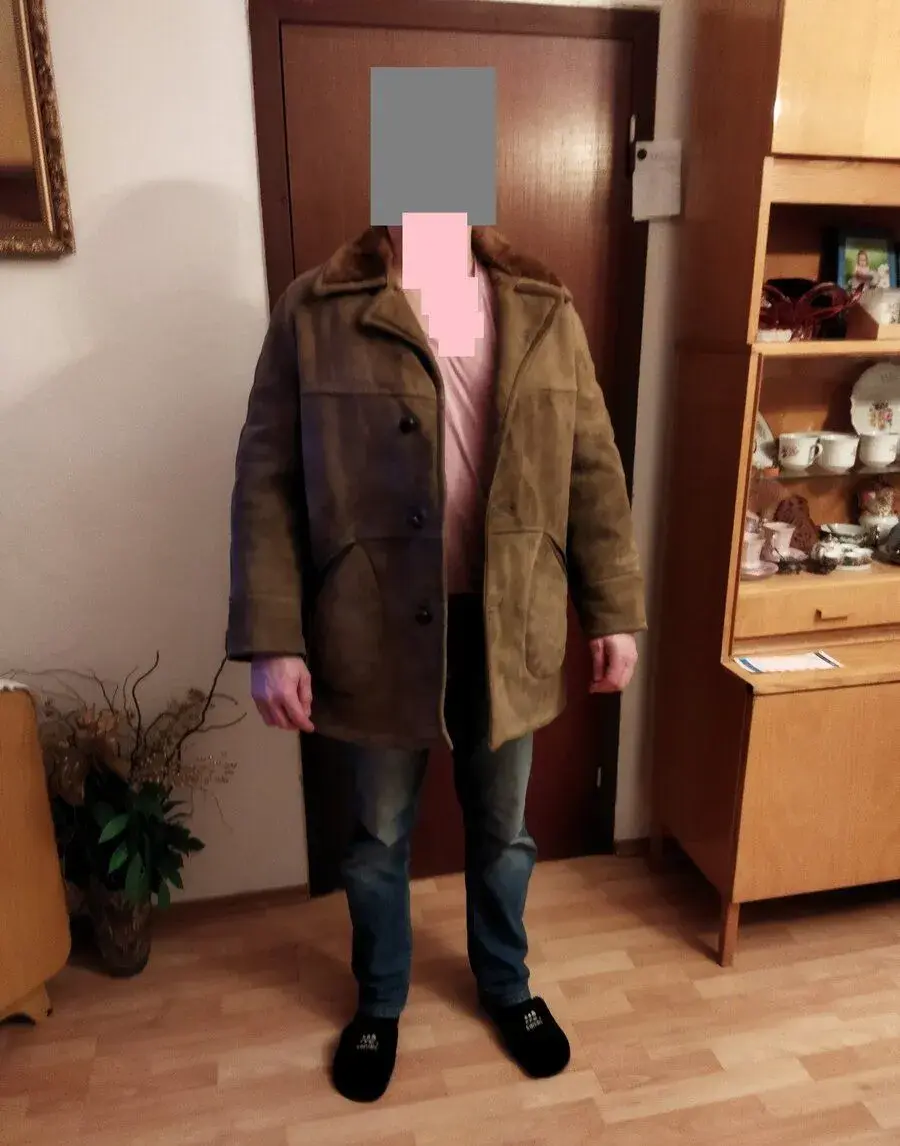 pansky original kozuch, kozena bunda, kozene rukavice