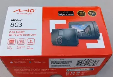 Úplne NOVÁ autokamera MIO MiVue 803 2.5K Wi-Fi GPS – zabale