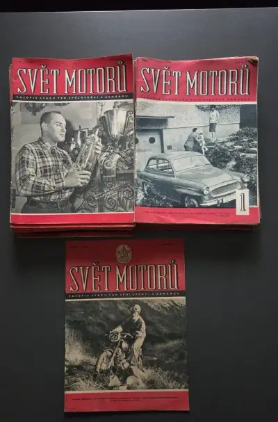SVĔT MOTORŮ ročník- 1962,1963