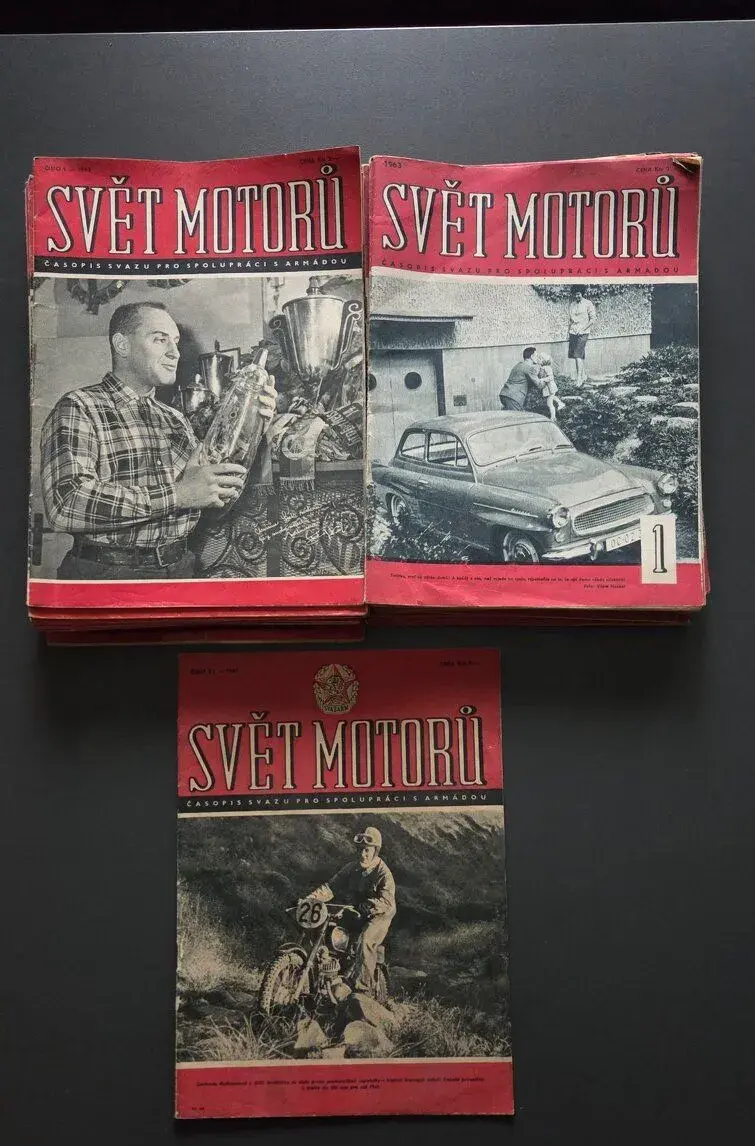 SVĔT MOTORŮ ročník- 1962,1963