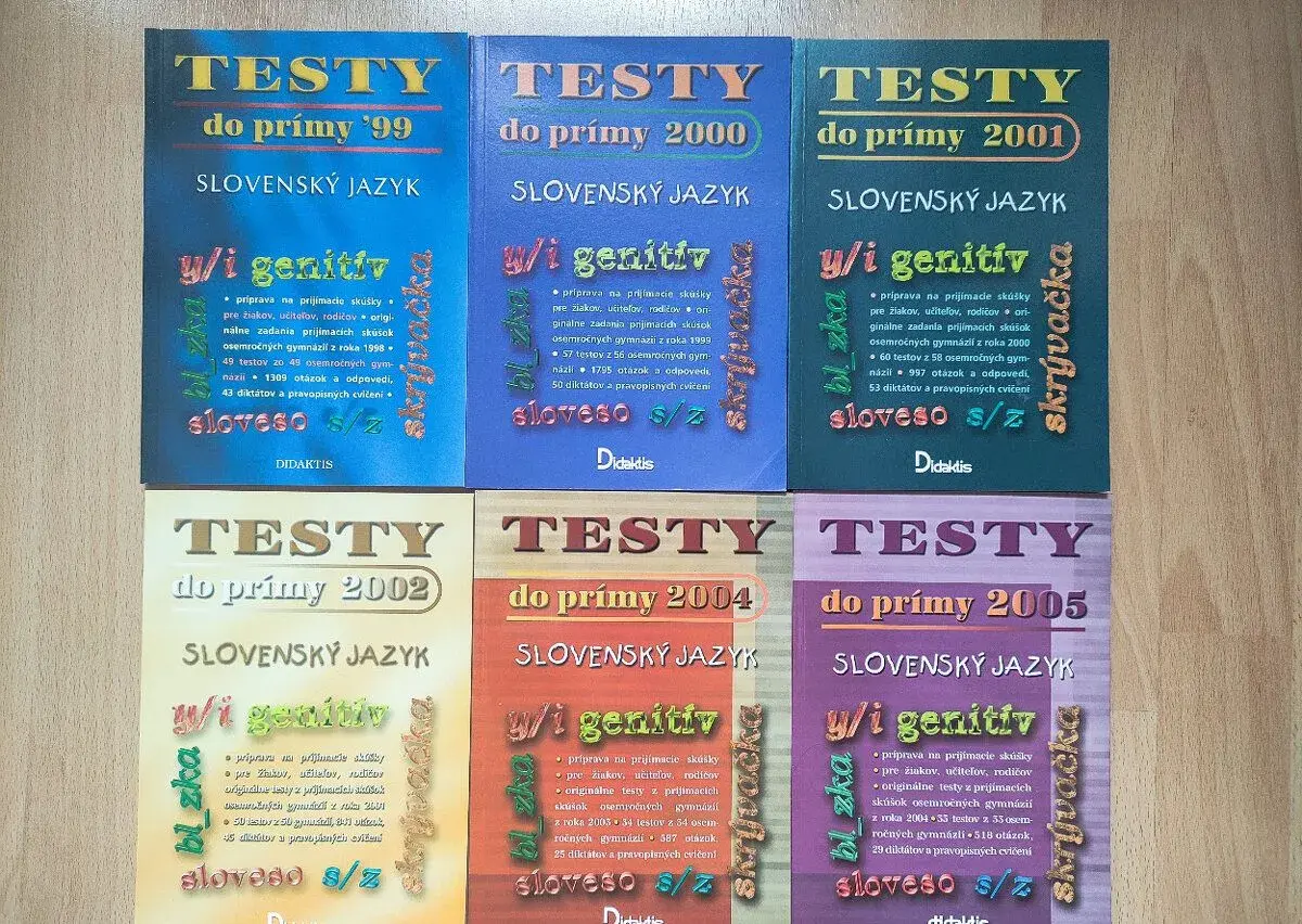 Testy do prímy - slovenský jazyk