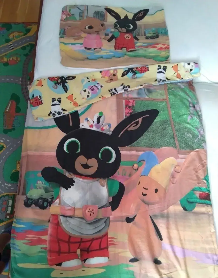 Detské obliečky na detskú perinku a vankúš Bing