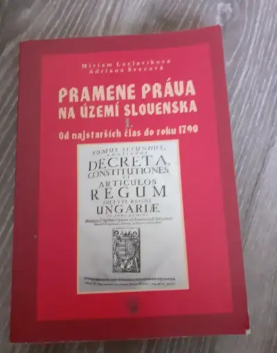Knihy k právu 1. ročník