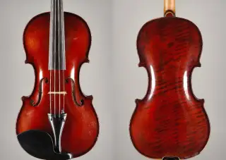 Husle 4/4 z dielne Prokop 1946 s orig. účtenkou